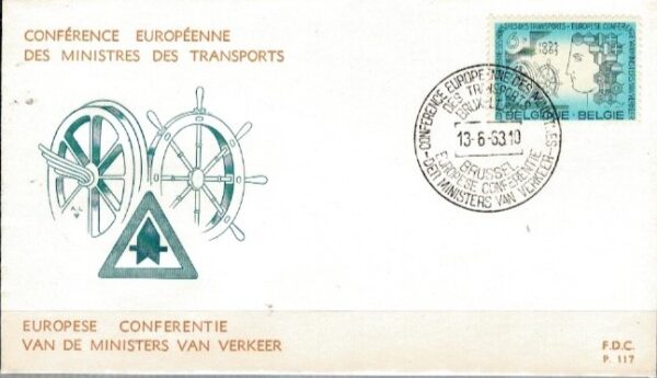 FDC KONFERENCJA BELGIA MI.1313