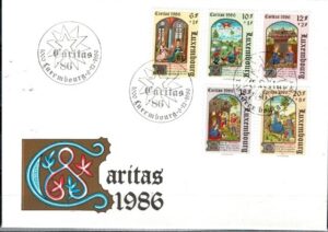 FDC CARITAS LUXEMBURG MI.1163-1167