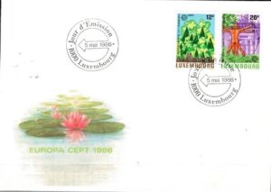 FDC EUROPA CEPT LUXEMBURG MI.1151-1152