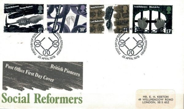 FDC ROBOTNICY ANGLIA MI.706-709