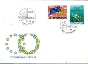 FDC UNION LUXEMBURG MI.1221-1222