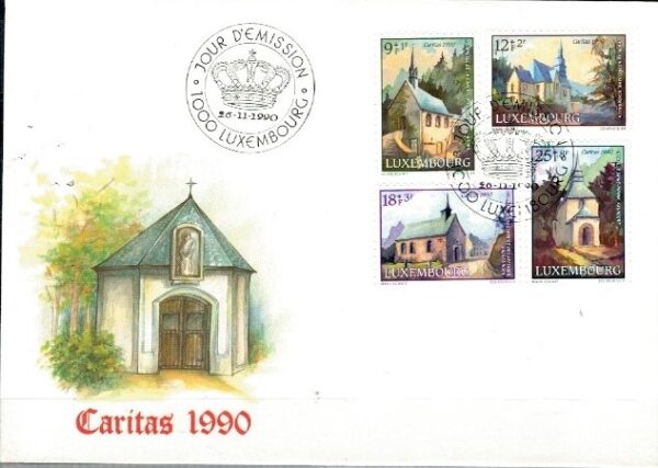 FDC CARITAS LUXEMBURG MI.1259-1262