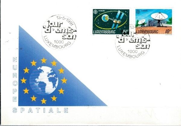 FDC EUROPA CEPT LUXEMBURG MI.1271-1272