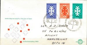 FDC ROCZNICA HOLANDIA MI.923-925