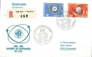 FDC KONGRES SZWAJCARIA MI.823-824