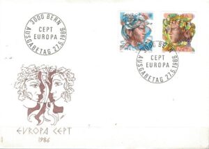 FDC EUROPA CEPT SZWAJCARIA MI.1315-1316