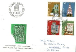 FDC SZTUKA SZWAJCARIA MI.1272-1275