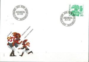 FDC WOJSKO SZWAJCARIA MI.1241
