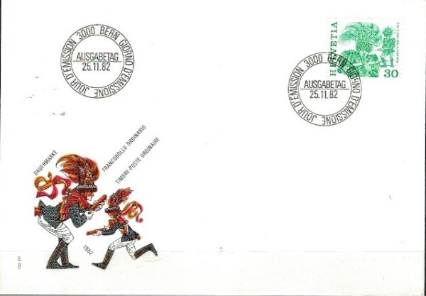 FDC WOJSKO SZWAJCARIA MI.1241