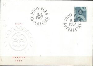 FDC EUROPA CEPT SZWAJCARIA MI.850