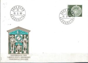 FDC ZEGARY SZWAJCARIA MI.1169