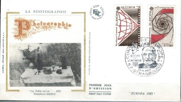 FDC EUROPA CEPT FRANCJA MI.2396-2397 NR2