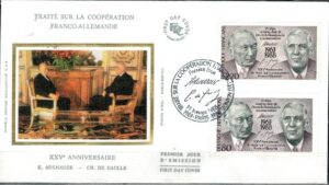 FDC SŁAWNI LUDZIE FRANCJA MI.2363