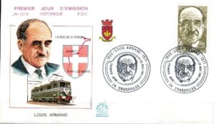 FDC SŁAWNI LUDZIE FRANCJA MI.2265