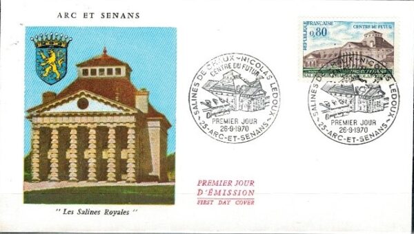 FDC ARCHITEKTURA FRANCJA MI.1724 NR1