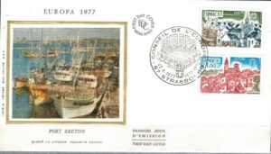 FDC EUROPA CEPT FRANCJA MI.2024-2025