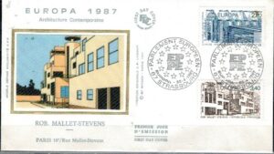 FDC EUROPA CEPT FRANCJA MI.2603-2604