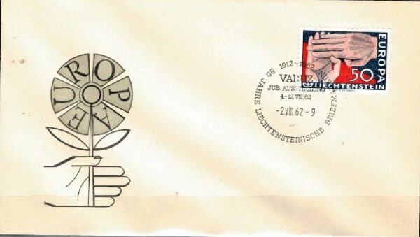 FDC EUROPA LIECHTENSTEIN MI.418