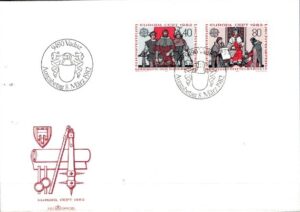 FDC EUROPA CEPT LIECHTENSTEIN MI.791-792