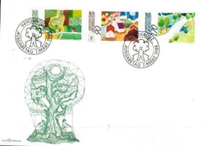 FDC MALARSTWO LIECHTENSTEIN MI.939-941