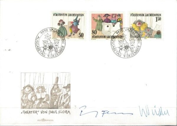TEATR LIECHTENSTEIN MI.887-889 NR1