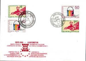 FDC EUROPA LIECHTENSTEIN MI.945-946II