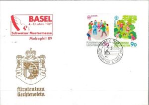 FDC EUROPA CEPT LIECHTENSTEIN MI.960-961 NR1