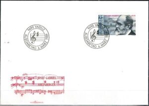 FDC MUZYKA LIECHTENSTEIN MI.963
