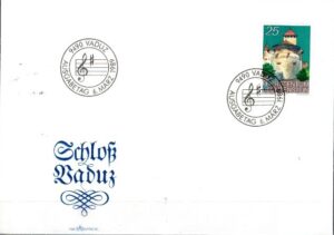FDC ARCHITEKTURA LIECHTENSTEIN MI.962