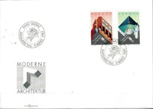 FDC EUROPA CEPT LIECHTENSTEIN MI.916-917