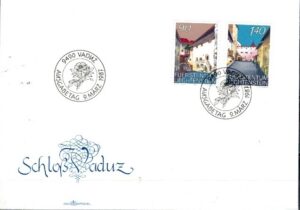 FDC ARCHITEKTURA LIECHTENSTEIN MI.919-920