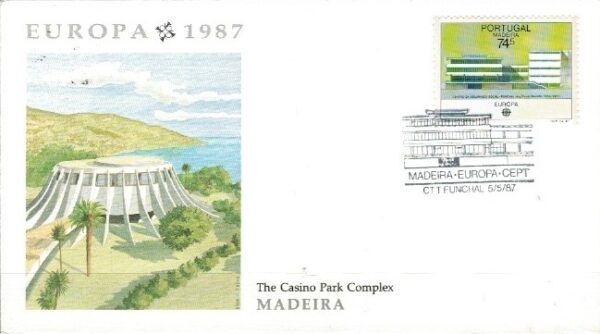 FDC EUROPA CEPT PORTUGALIA MADERA MI.115