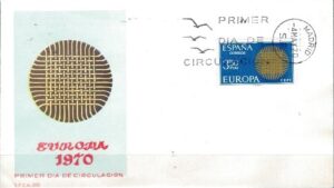 FDC EUROPA CEPT HISZPANIA MI.1860
