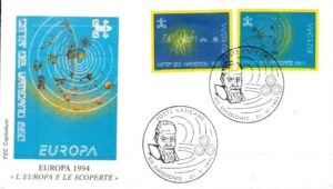 FDC EUROPA WATYKAN MI.1122-1123