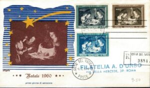 FDC BOŻE NARODZENIE WATYKAN MI.357-358