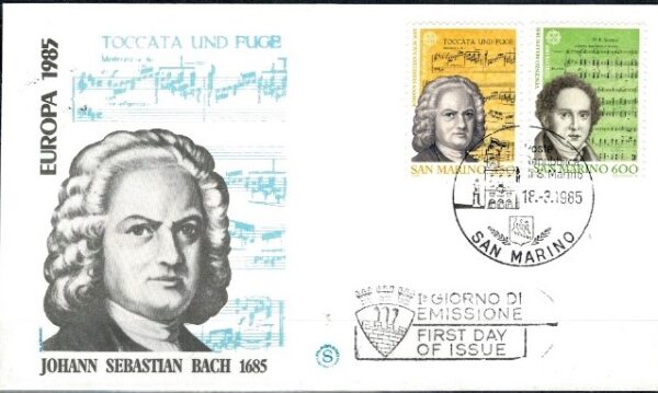 FDC EUROPA CEPT SAN MARINO MI.1313-1314