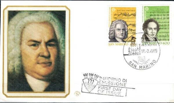 FDC EUROPA CEPT SAN MARINO MI.1313-1314 NR1