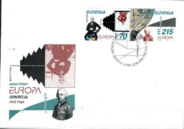 FDC EUROPA SŁOWENIA MI.80-81
