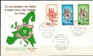 FDC EUROPA WŁOCHY MI.1166-1168