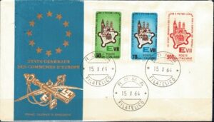 FDC EUROPA WŁOCHY MI.1166-1168 NR1