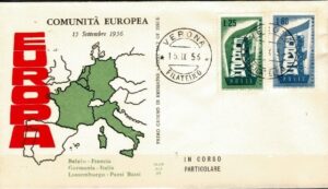 FDC EUROPA CEPT WŁOCHY MI.973-974