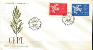 FDC EUROPA CEPT GRECJA MI.775-776