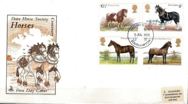 FDC KONIE ANGLIA MI.769-772