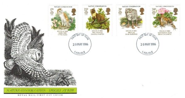 FDC EUROPA CEPT ANGLIA MI.1068-1071