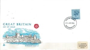 FDC KRÓLOWA ELŻBIETA II ANGLIA MI.764