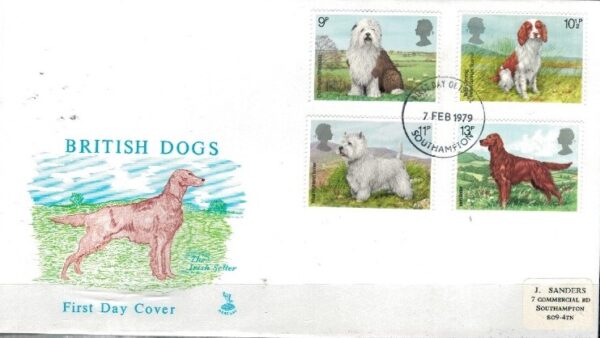 FDC PSY ANGLIA MI.781-784