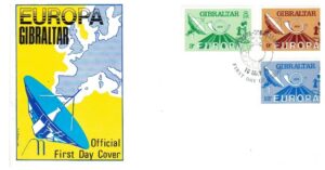 FDC EUROPA CEPT GIBRALTAR MI.392-394