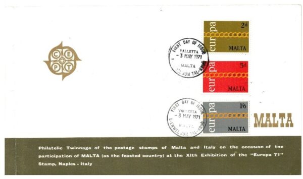 EUROPA CEPT MALTA MI.422-424 KARNET - obrazek 2