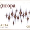 EUROPA CEPT MALTA450-453 KARNET