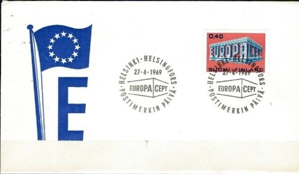 FDC EUROPA CEPT FINLANDIA MI.656